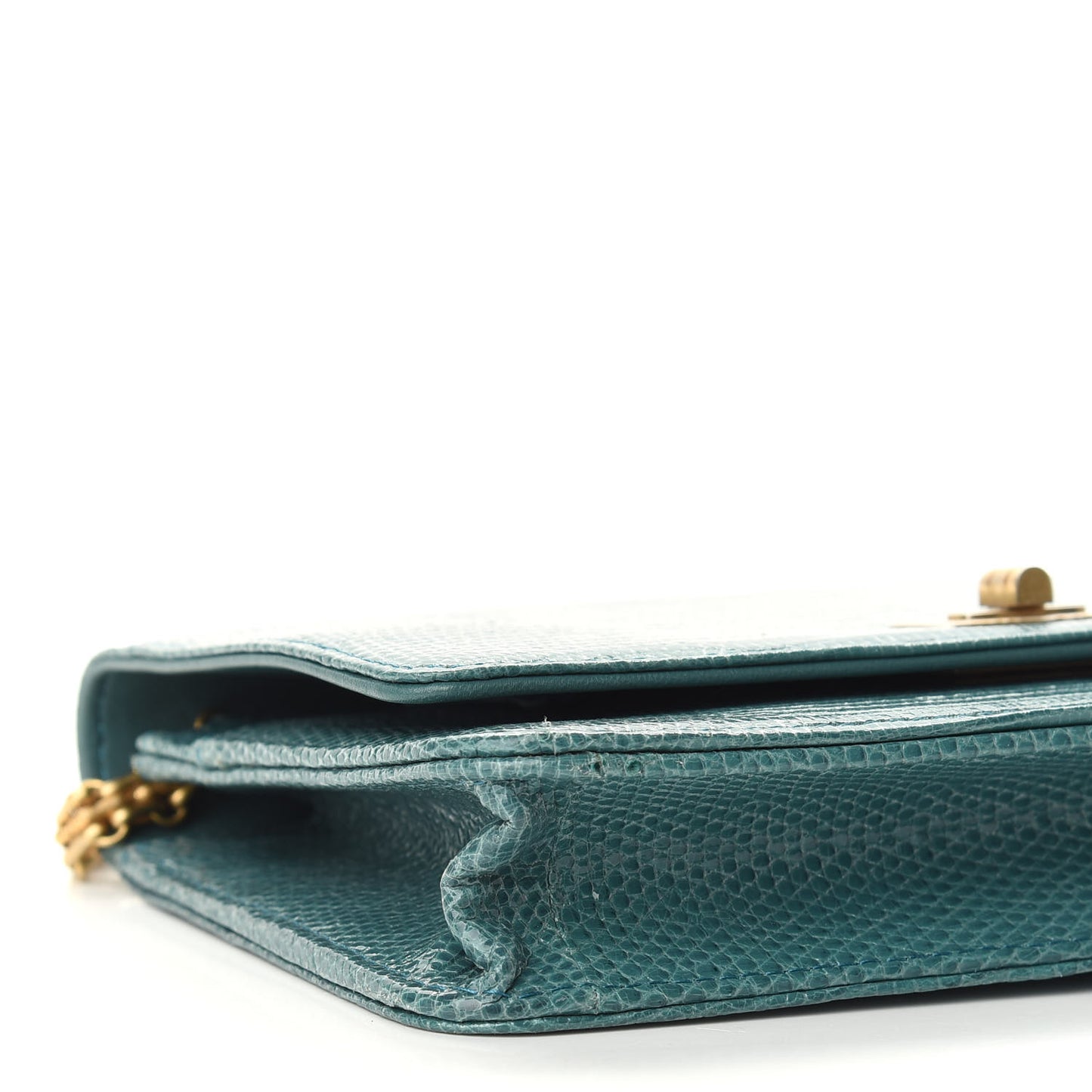 Lizard Reissue Wallet on Chain WOC Green