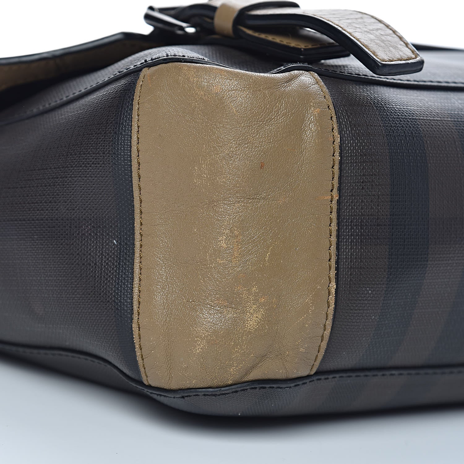 Burberry Smoked Check Grifford Messenger Bag Brown 14 of 18