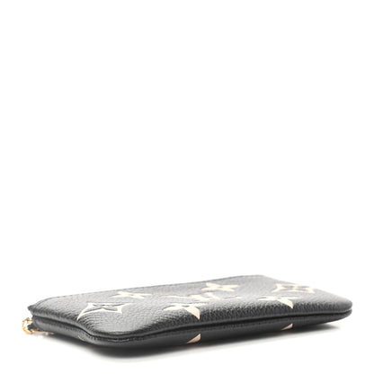 Louis Vuitton Empreinte Monogram Giant Key Pouch Black Beige 4 of 9