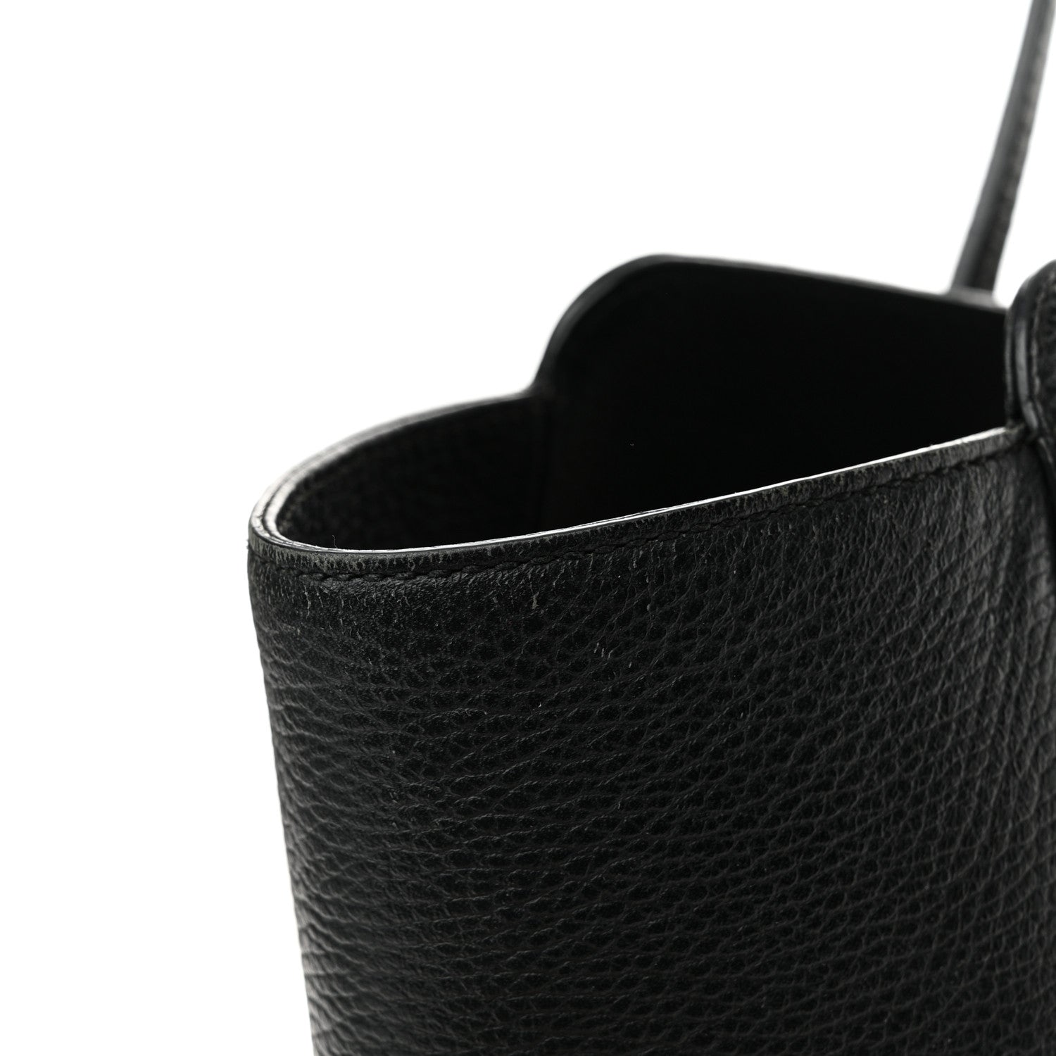 Gucci Pebbled Calfskin Medium Swing Tote Black 21 of 22