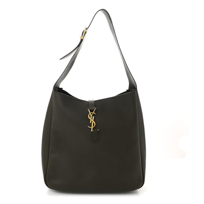 Saint Laurent Supple Calfskin Large Le 5 A 7 Soft Hobo Light Musk 1 of 11