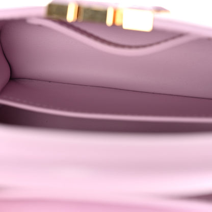 Louis Vuitton Smooth Calfskin Swarovski Crystal Mini Capucines Wisteria Purple 5 of 11