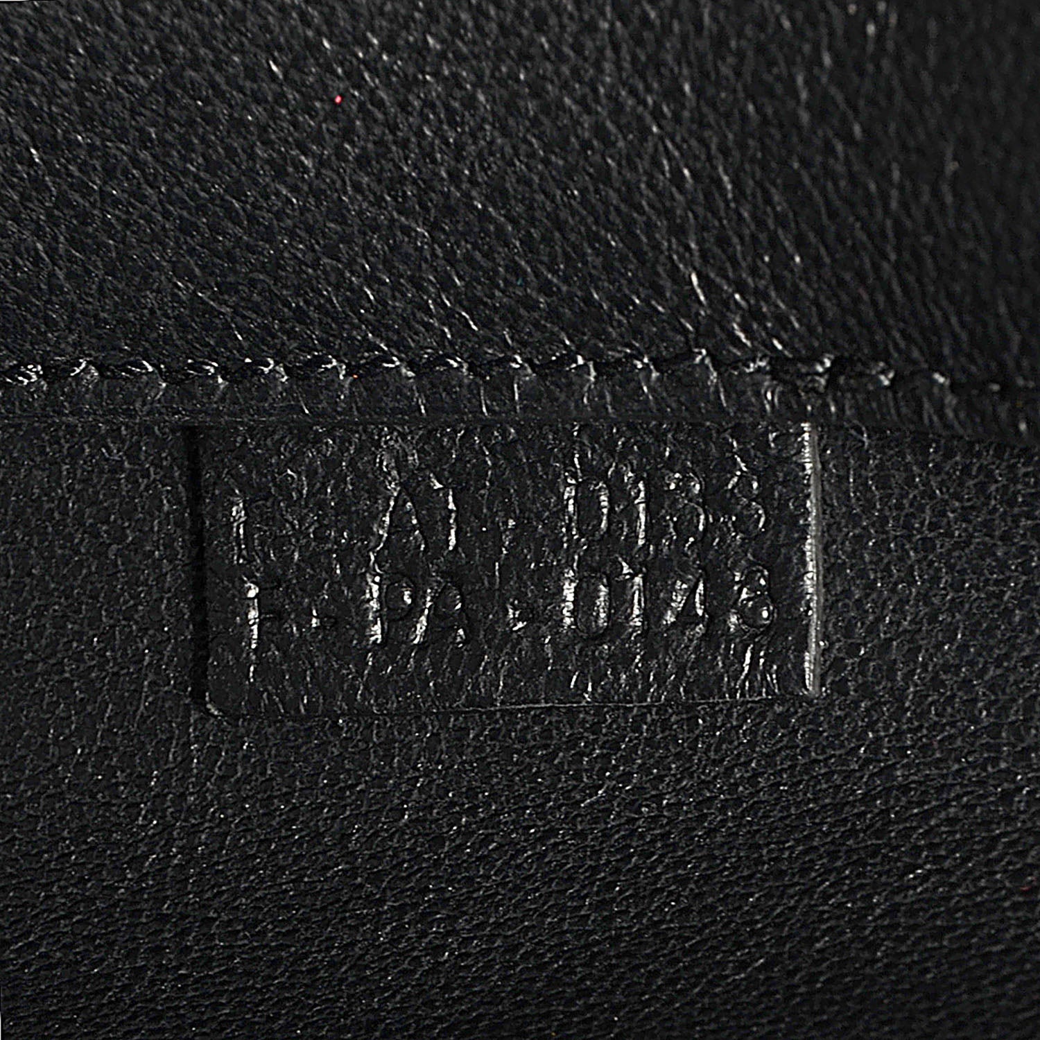 Celine Grained Calfskin Small Edge Shoulder Bag Black 8 of 10
