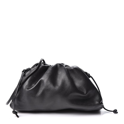 Bottega Veneta Butter Calfskin The Mini Pouch Black 1 of 7