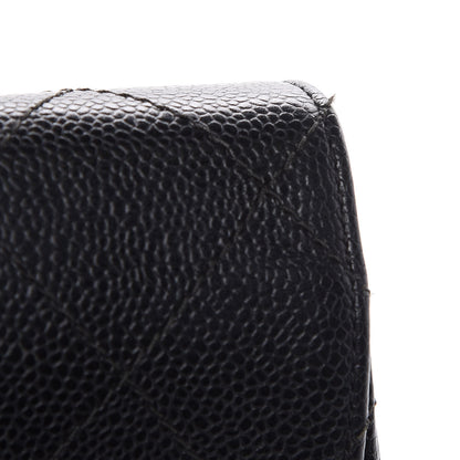 Chanel Caviar Quilted Flap Shoulder Bag Black 14 of 17