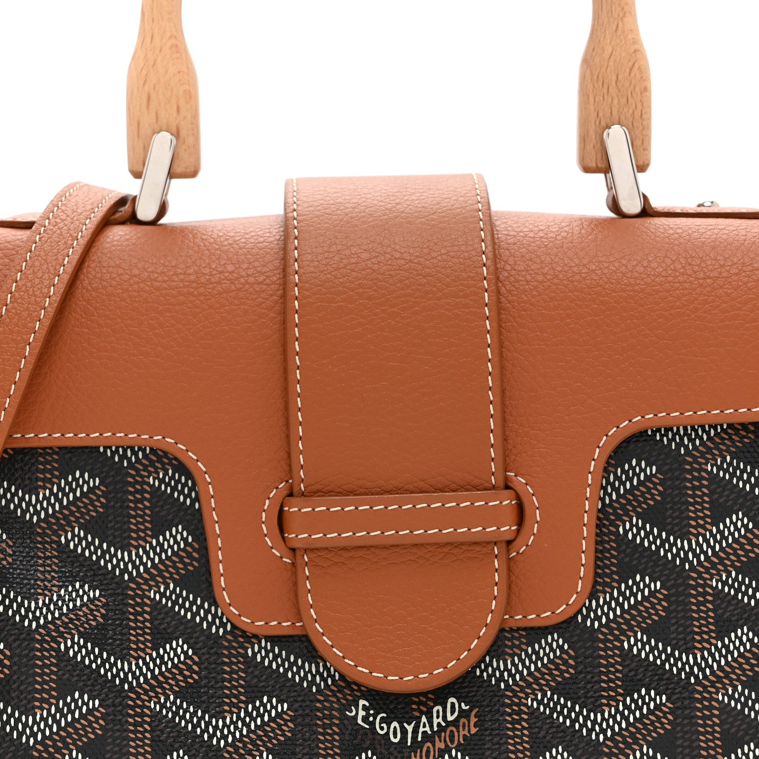 Goyard Goyardine Mini Saigon Black Gold 8 of 10