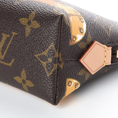 Louis Vuitton Monogram Summer Trunks Cosmetic Pouch PM 8 of 12