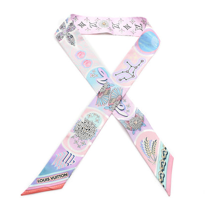 Louis Vuitton Silk Monogram Astro Virgo BB Bandeau Light Pink 1 of 3