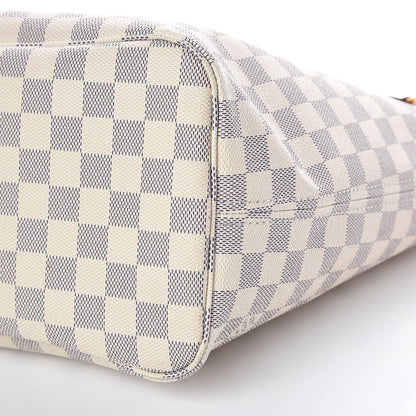 Louis Vuitton Damier Azur Neo Neverfull MM Rose Ballerine 17 of 17