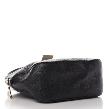 Burberry Heritage Grain Large Orchard Bowling Bag Black 4 of 11