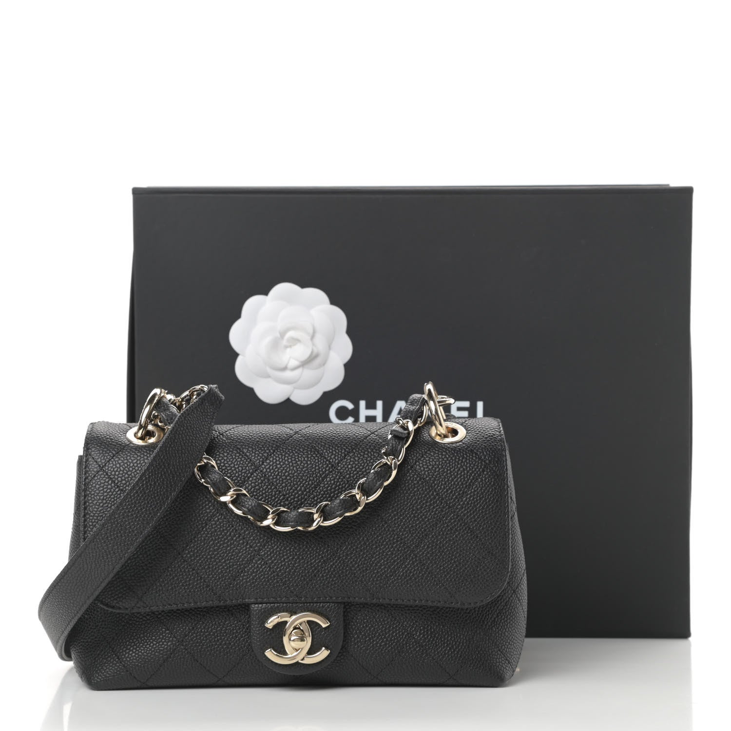 Chanel Caviar Quilted Small City Walk Flap Black 11 of 11