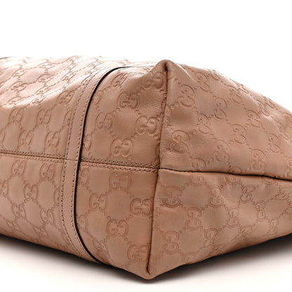 Gucci Guccissima Vitello Tender Medium Joy Tote Winter Rose 10 of 10