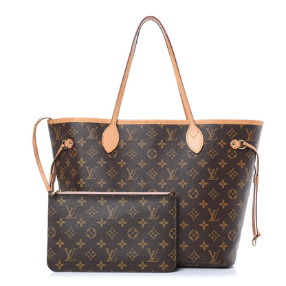 Louis Vuitton Monogram Neo Neverfull MM Rose Ballerine 1 of 19