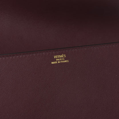 Hermes Swift Medor 23 Clutch Bordeaux 8 of 11