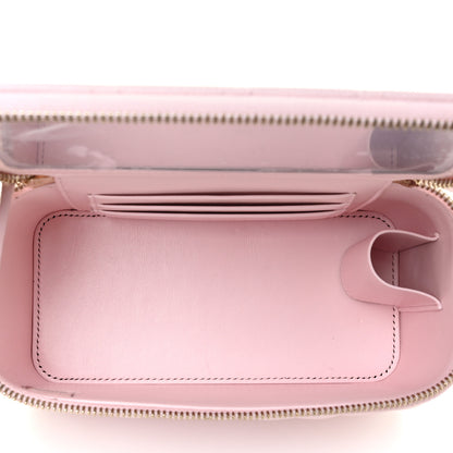 Chanel Caviar Quilted Small Vanity Case With Chain Light Pink 5 of 13