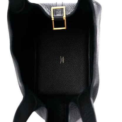 Hermes Taurillon Clemence Picotin Lock 18 PM Black 5 of 11