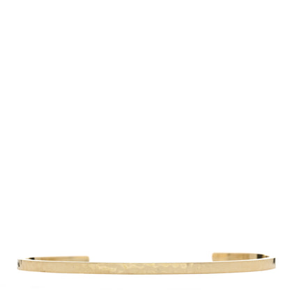 Jennifer Meyer 18K Yellow Gold Ellen Hammered Cuff Bracelet 1 of 3