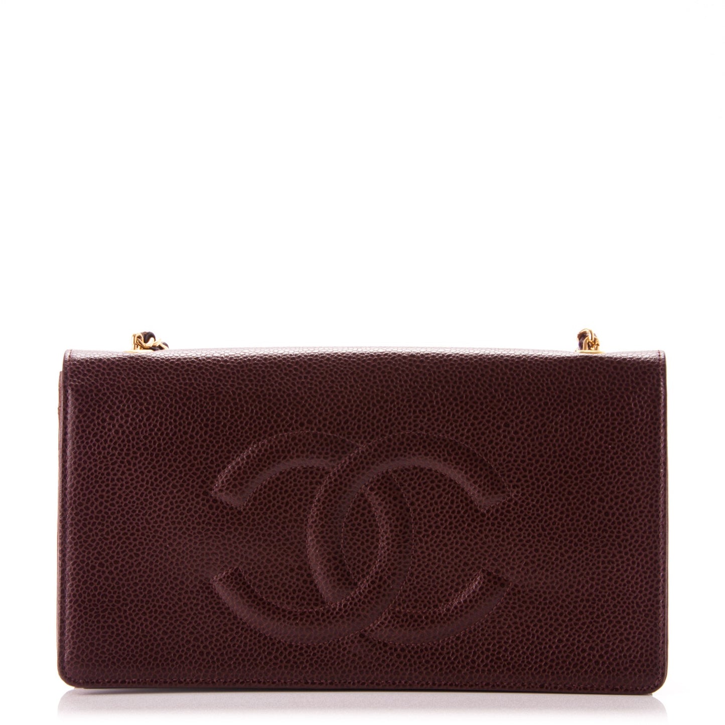 Caviar Timeless CC Wallet On Chain WOC Dark Brown