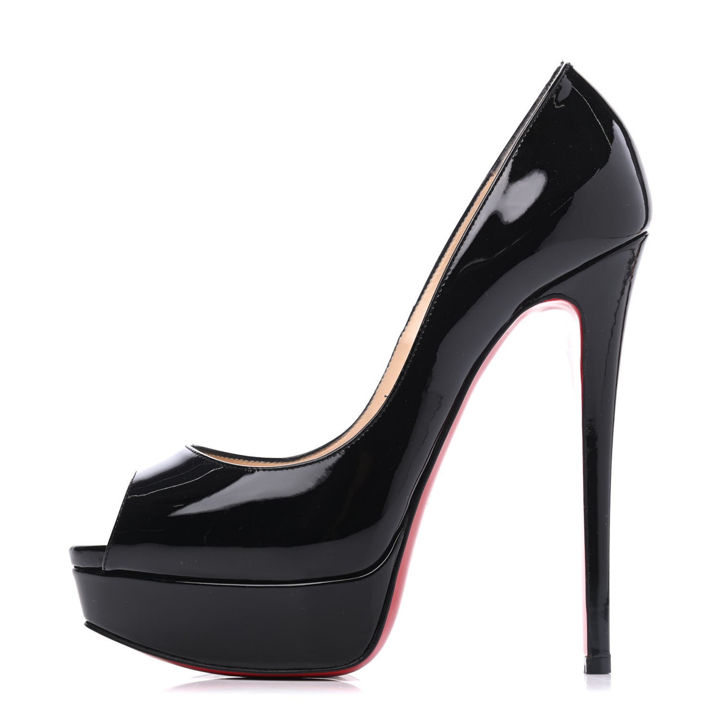 Patent Lady Peep 150 Pumps 37.5 Black