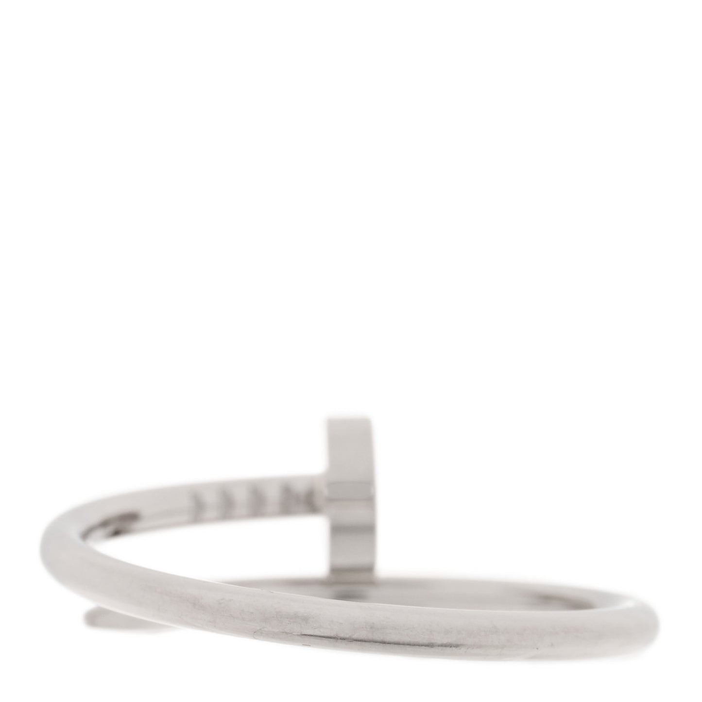 18K White Gold Small Juste Un Clou Ring 58 8.25