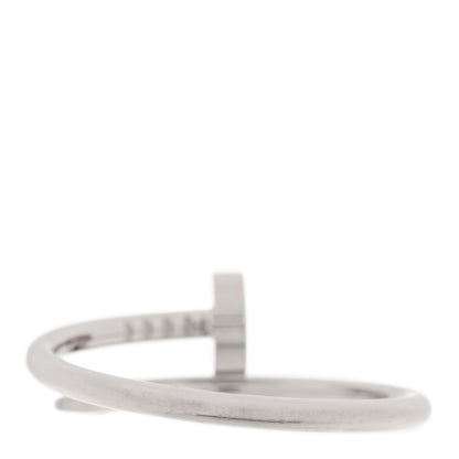 Cartier 18K White Gold Small Juste Un Clou Ring 58 8.25 3 of 5