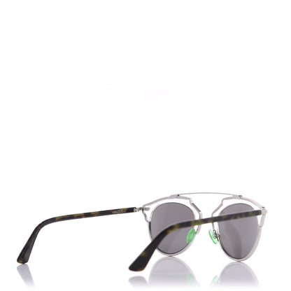 Christian Dior So Real Sunglasses Silver Tortoise 4 of 10
