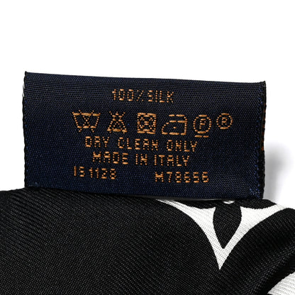 Louis Vuitton Silk Monogram Confidential Bandeau Black 4 of 5