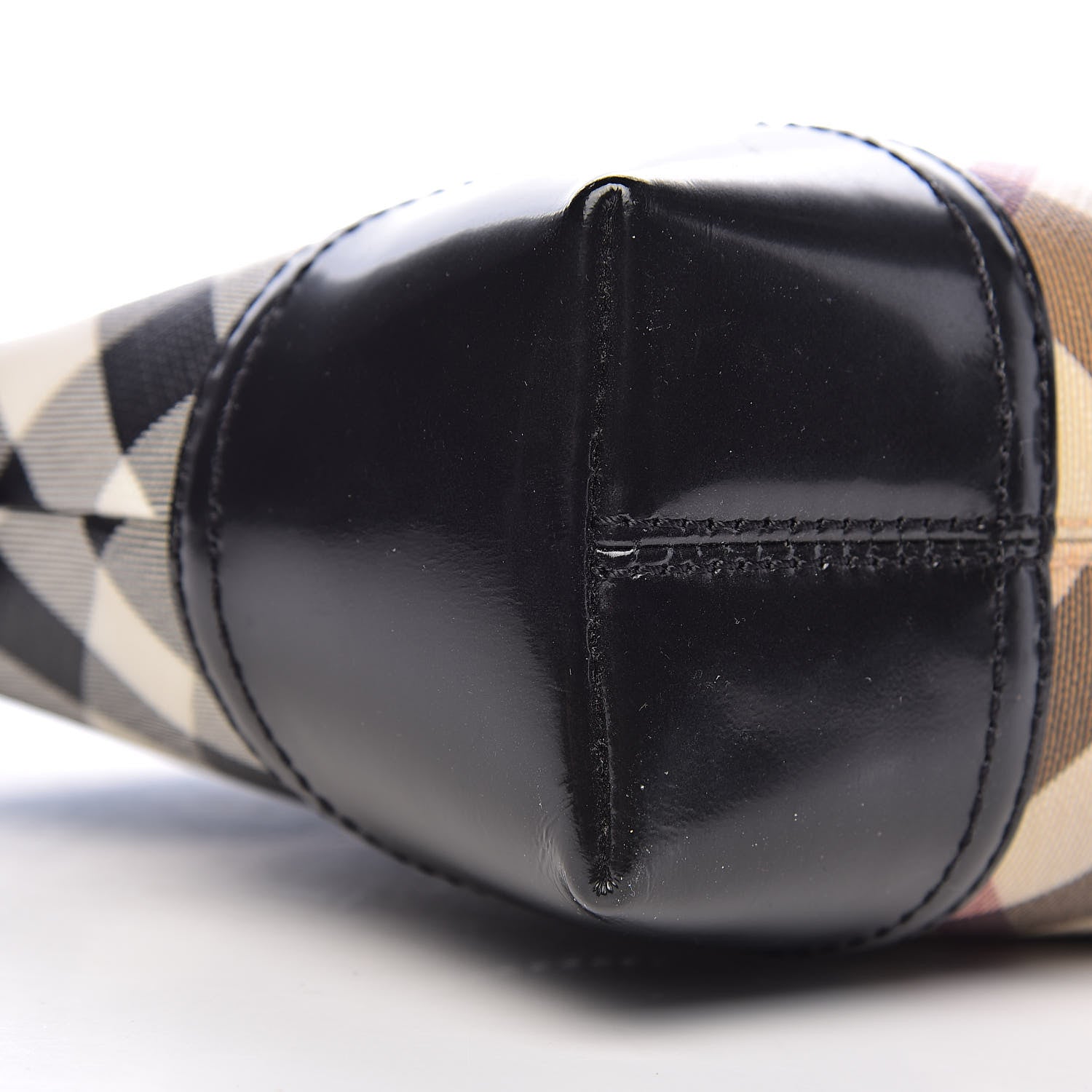 Burberry Nova Check Shoulder Bag Black 8 of 10