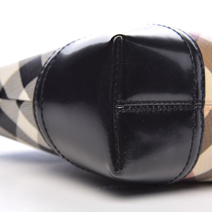 Burberry Nova Check Shoulder Bag Black 8 of 10