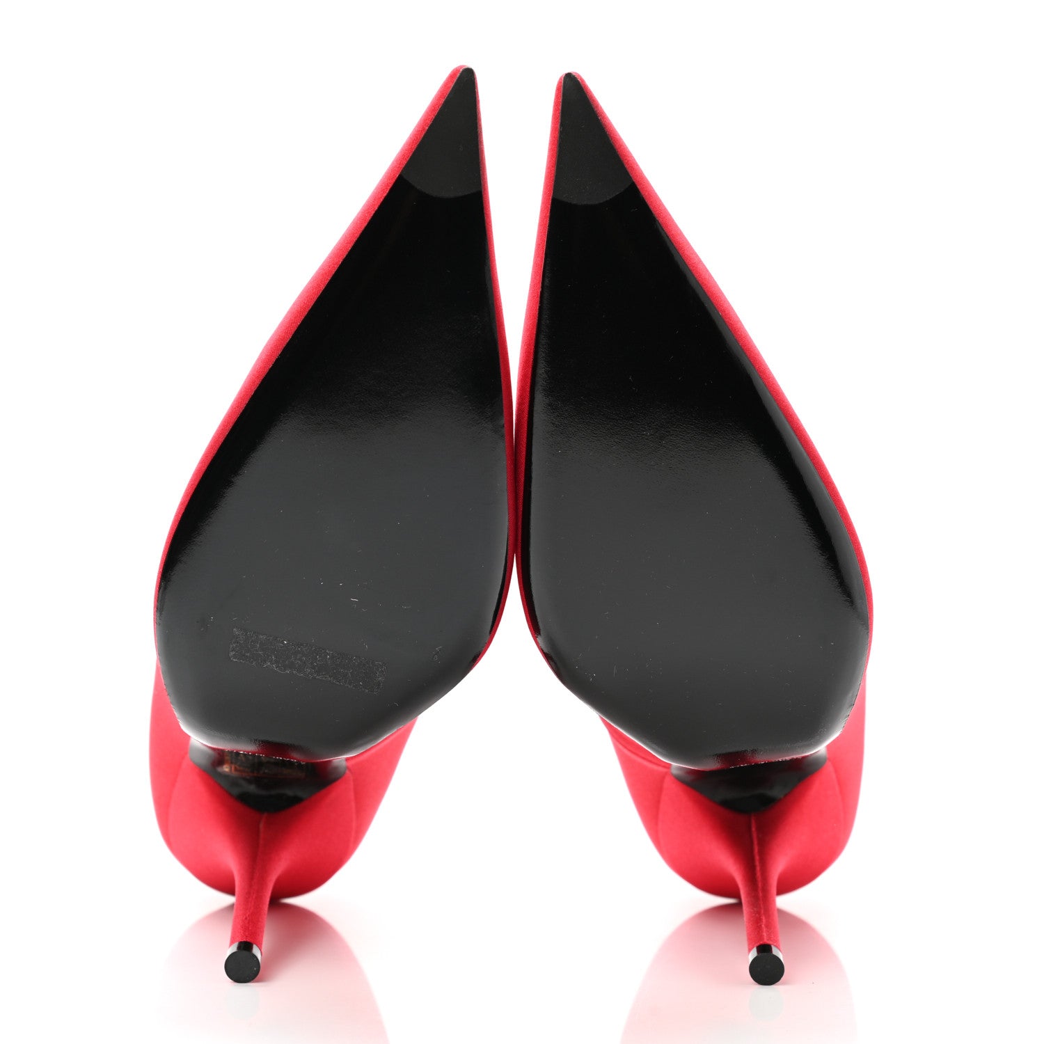 Balenciaga Spandex Knife Pointed 110mm Pumps 40 Rouge 5 of 8
