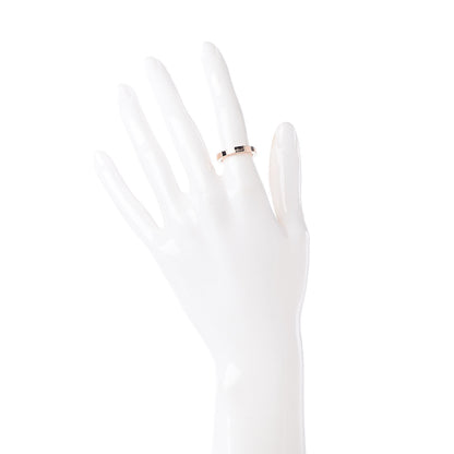 Cartier 18K Pink Gold 3mm Lanieres Ring 49 4.75 2 of 4