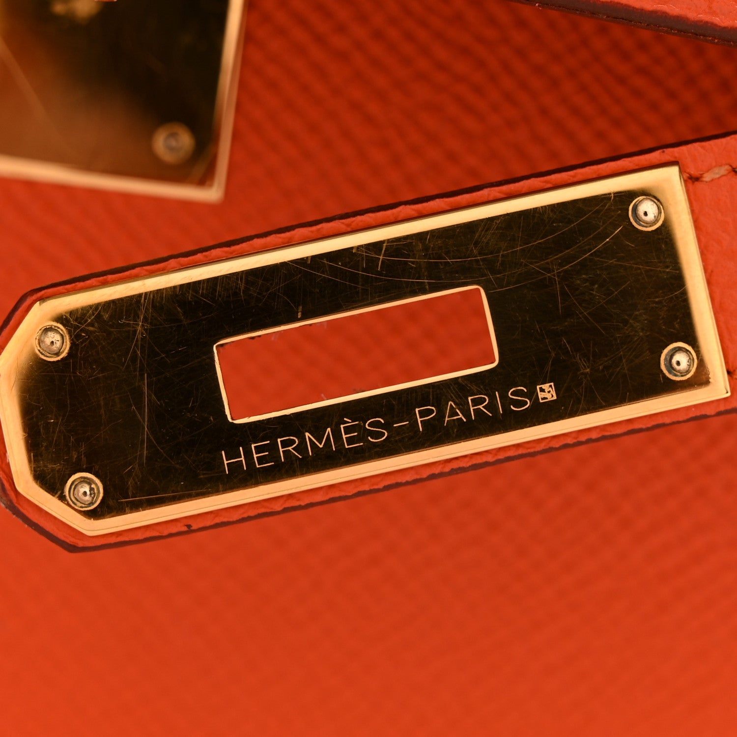 Hermes Epsom Kelly Sellier 28 Orange 11 of 12