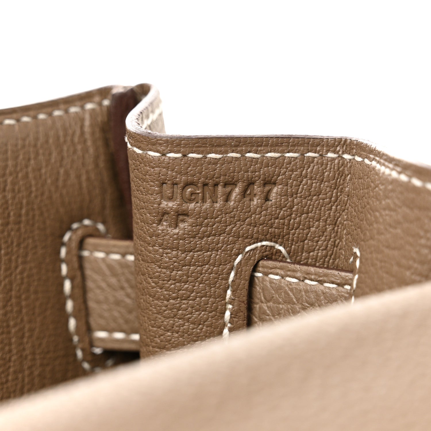 Hermes Togo Kelly Retourne 32 Etoupe 7 of 15