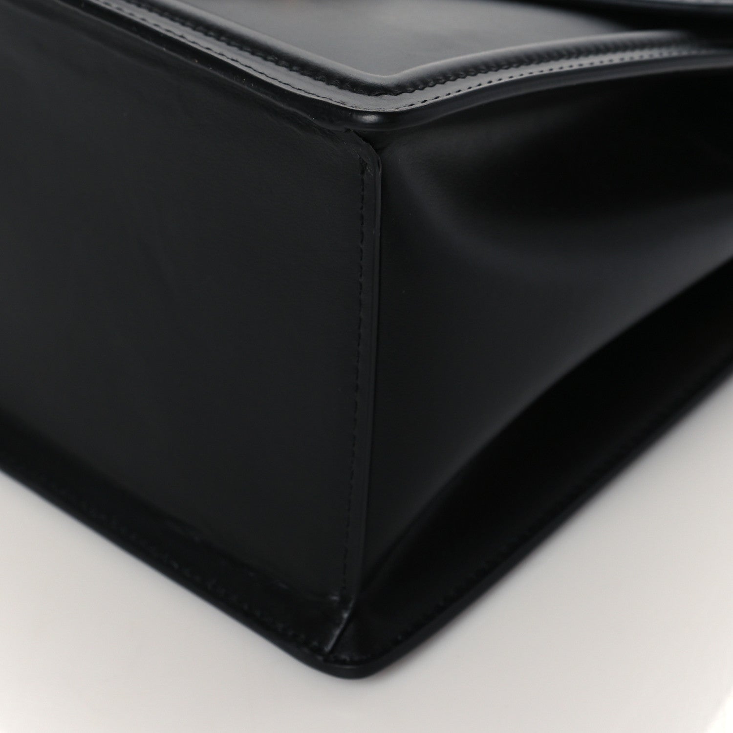Dolce & Gabbana Smooth Calfskin Medium Devotion Envelope Top Handle Bag Black 9 of 9