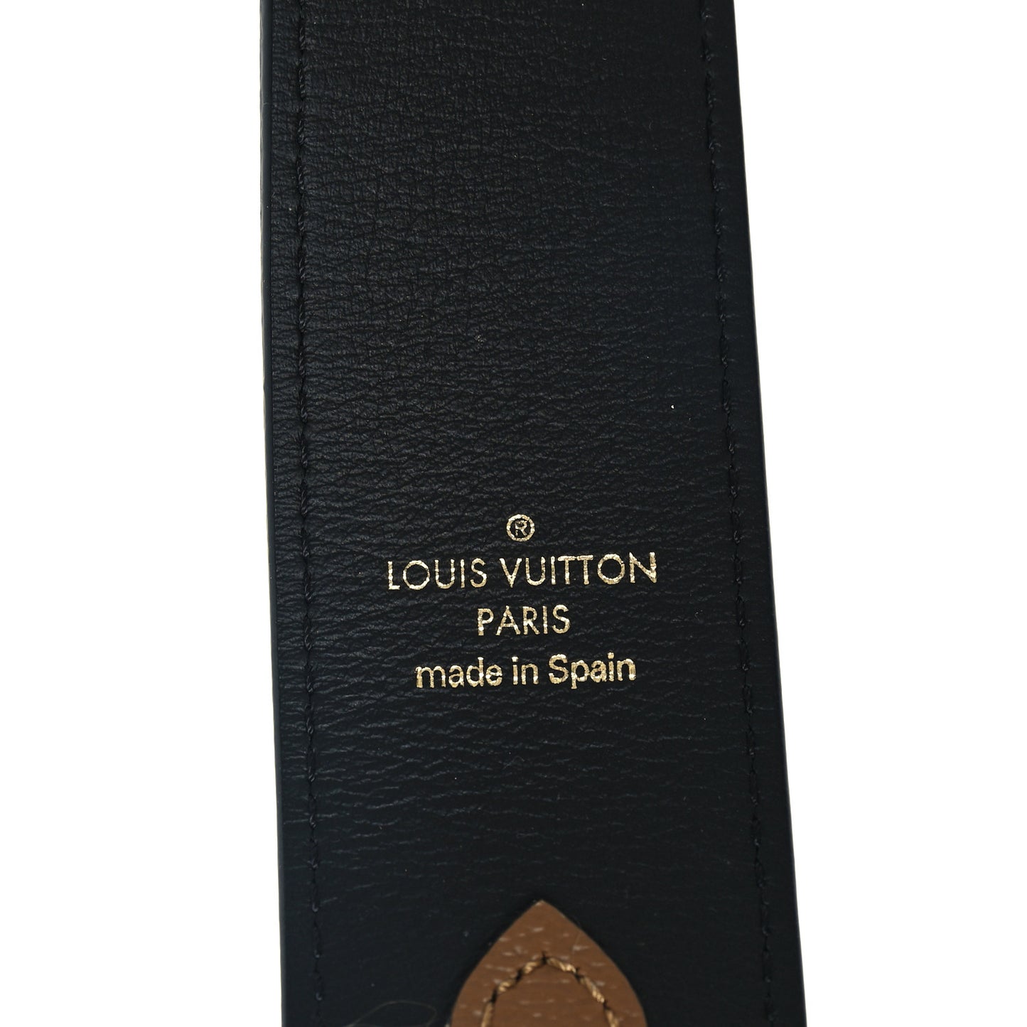 Reverse Monogram Bandouliere Shoulder Strap