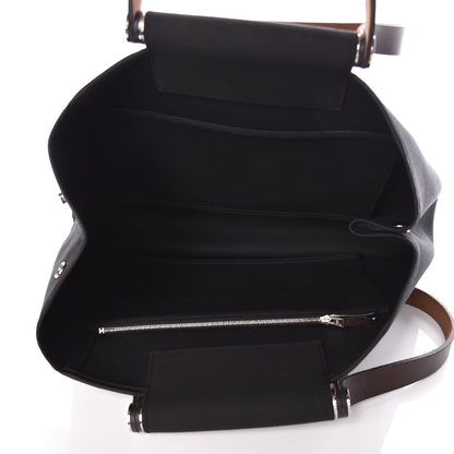 Hermes Toile Cabag 39 Black 6 of 10