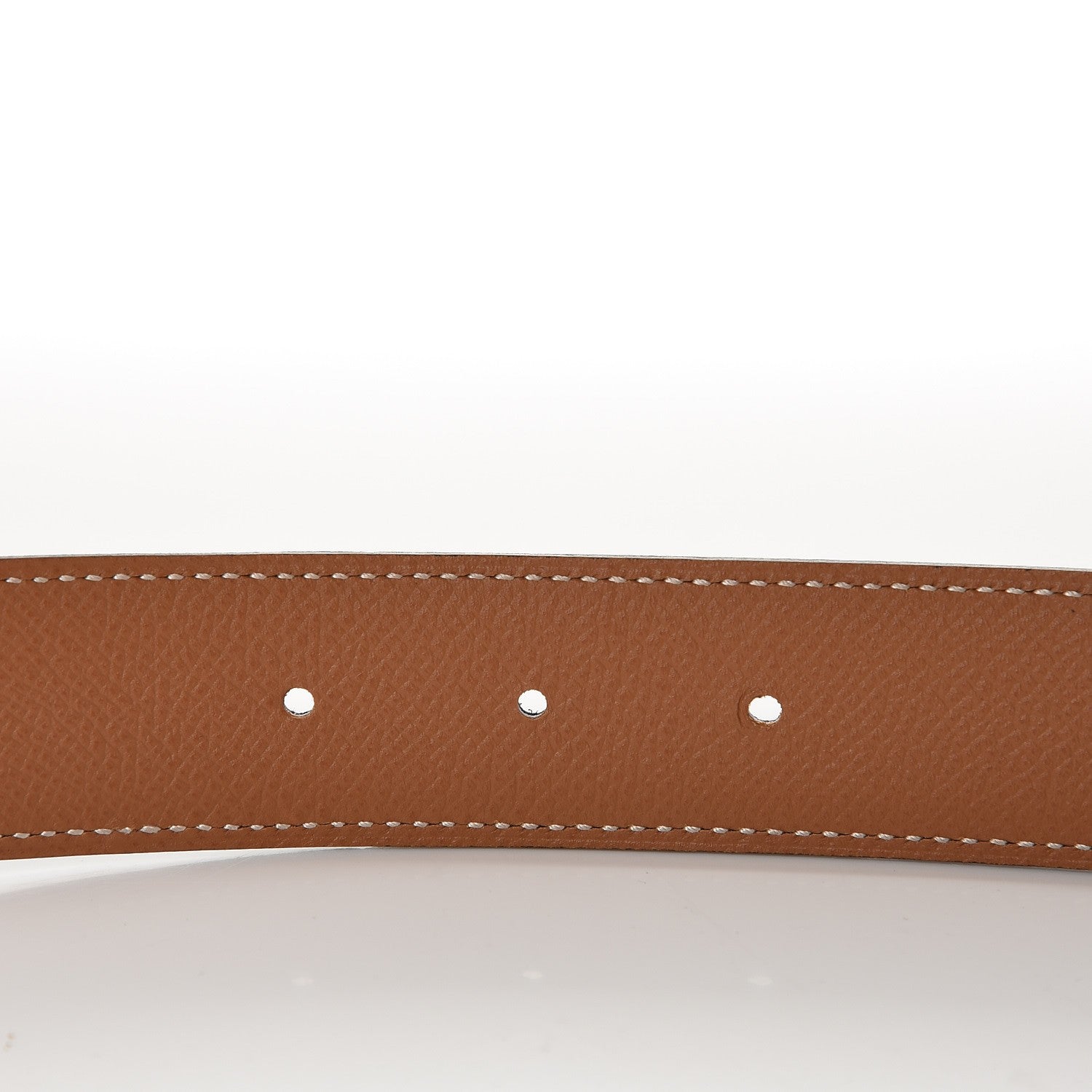 Hermes Swift Epsom 32mm H Belt 100 Black Gold 4 of 6