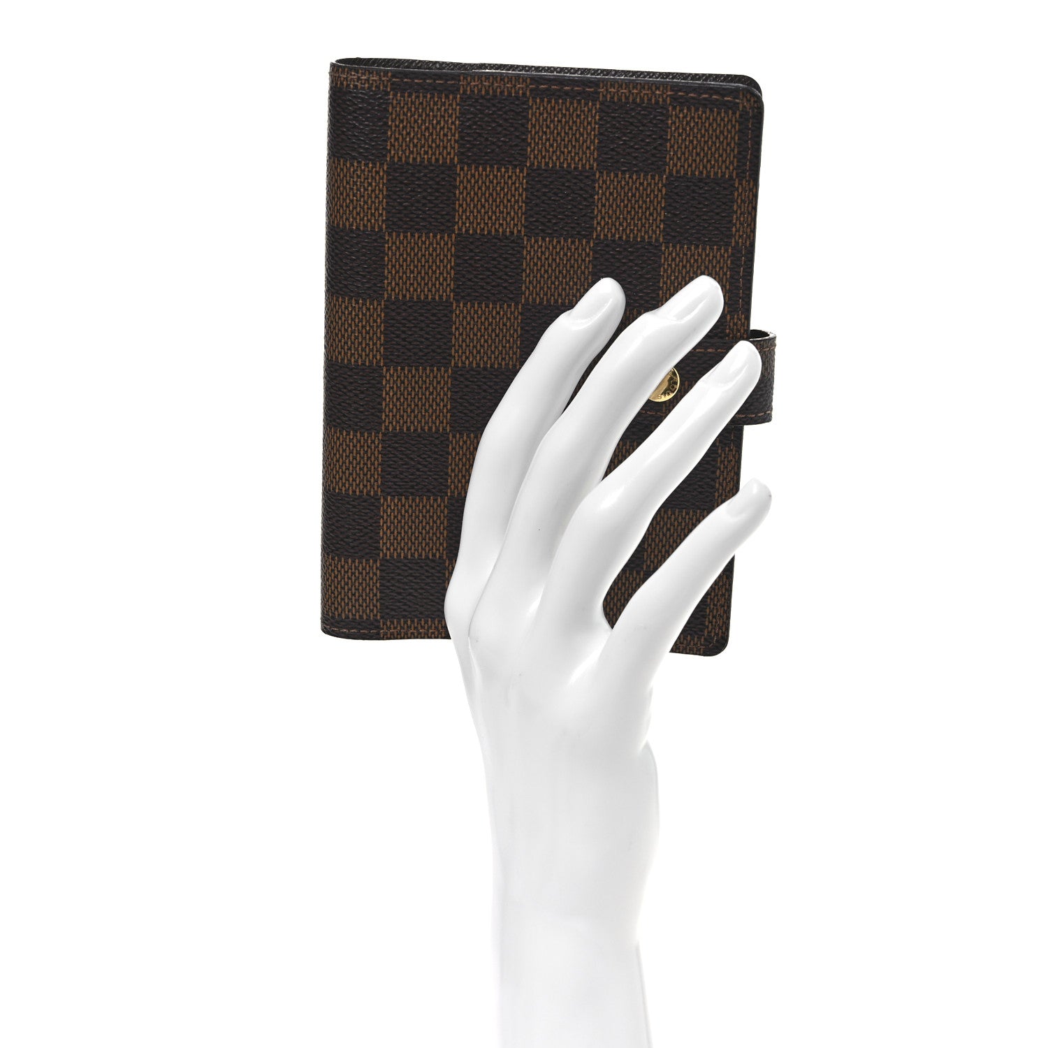 Louis Vuitton Damier Ebene Small Ring Agenda Cover 2 of 7