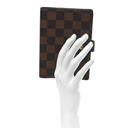 Louis Vuitton Damier Ebene Small Ring Agenda Cover 2 of 7