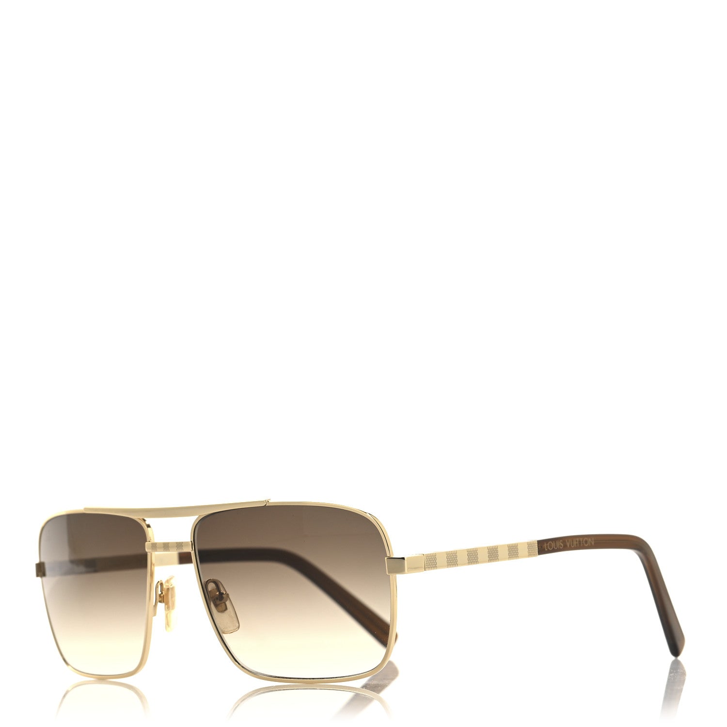 Louis Vuitton Attitude Sunglasses Z0259U Gold 1741145 – FASHIONPHILE