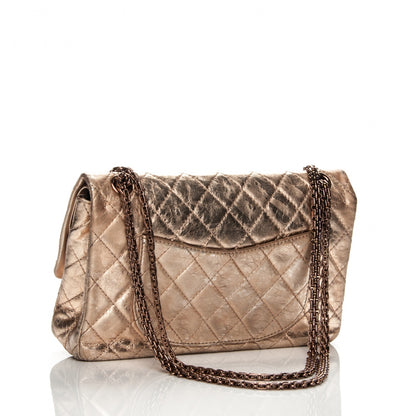 Chanel Metallic Aged Calfskin 2.55 Reissue 226 Flap Gold 3 of 7