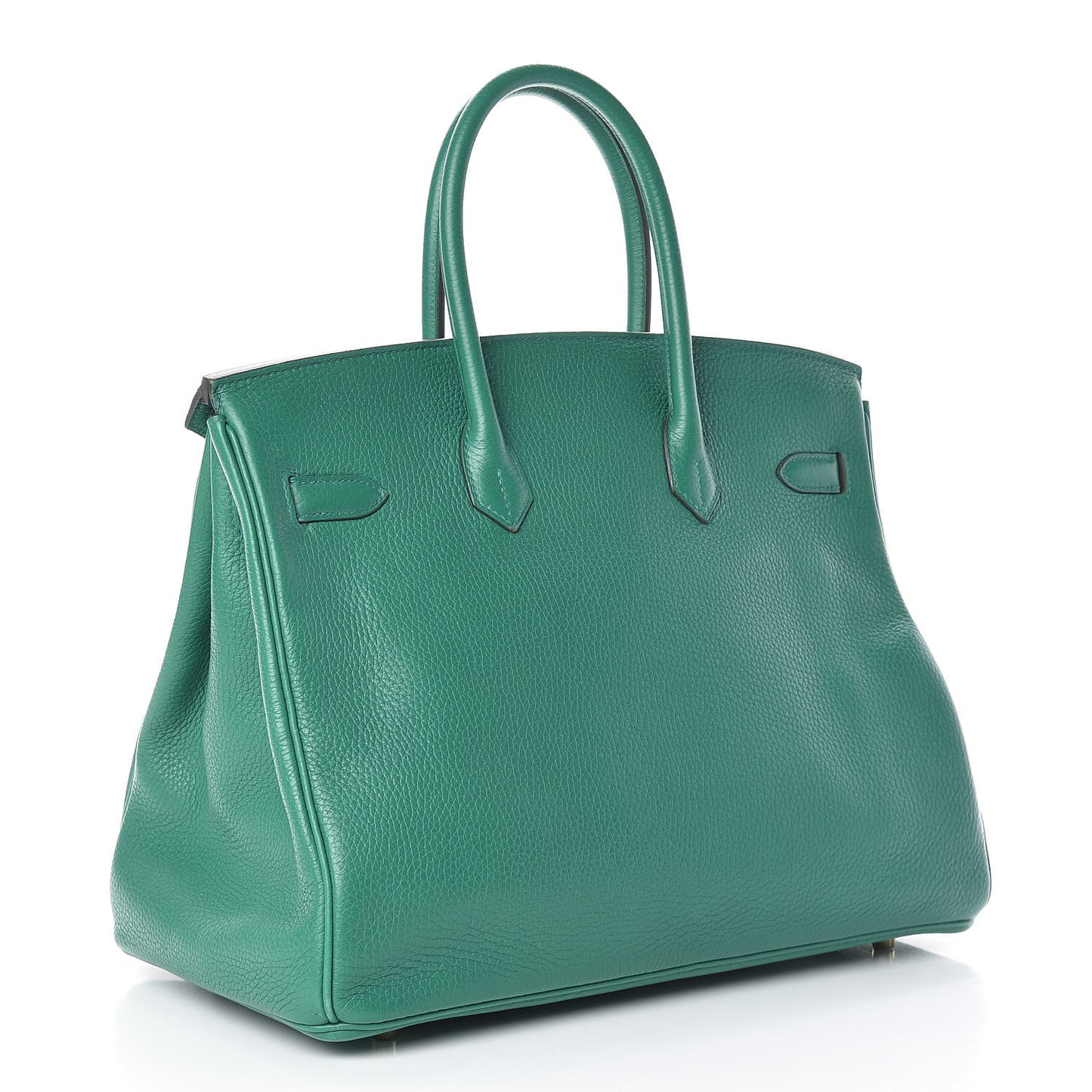 Taurillon Clemence Birkin 35 Vert Vertigo