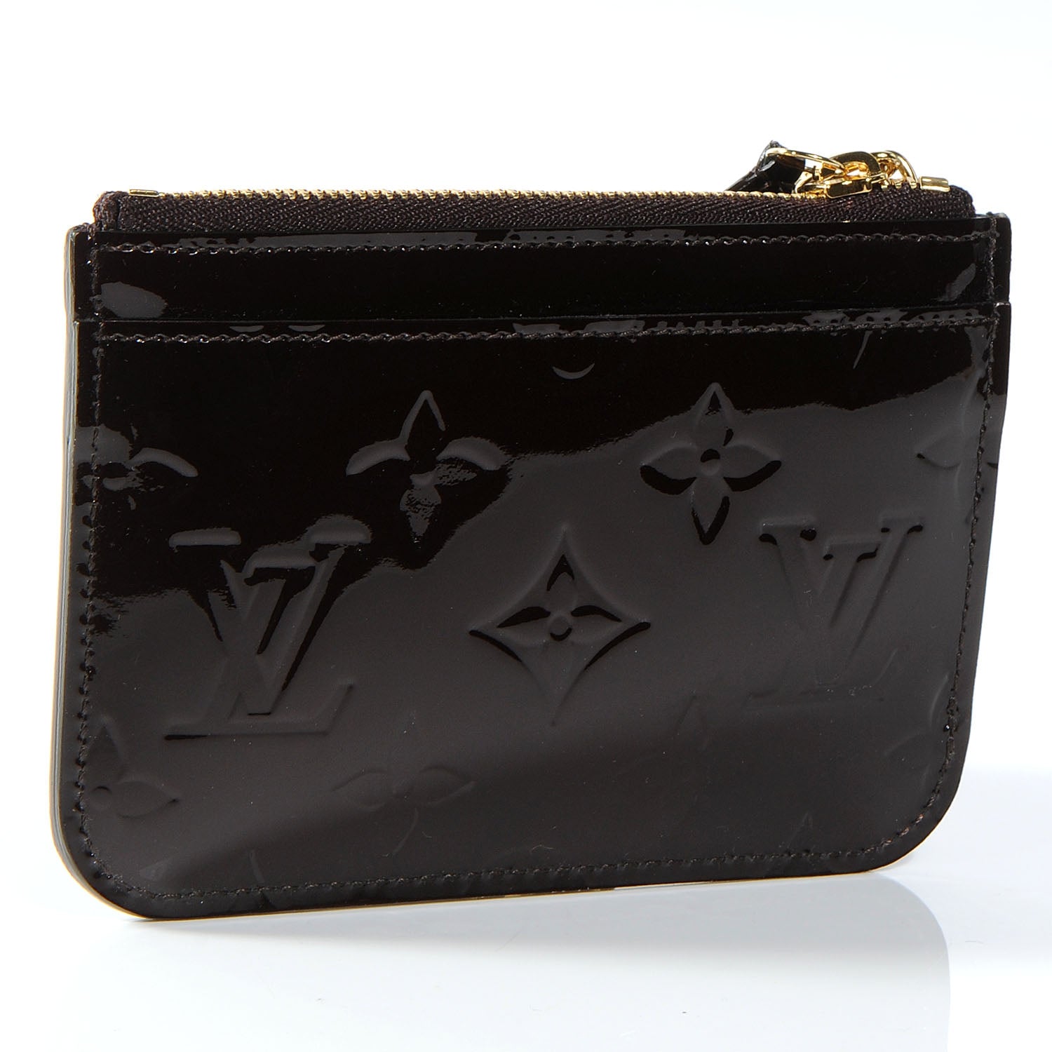 Louis Vuitton Vernis Key Pouch Amarante 3 of 8