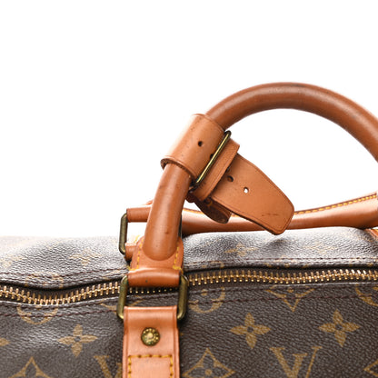 Louis Vuitton Monogram Keepall Bandouliere 55 15 of 15