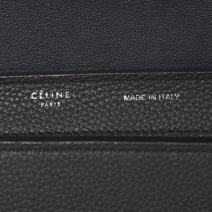 Celine Spazzolato Calfskin Nubuck Small Tri-color Trapeze Blue 7 of 7