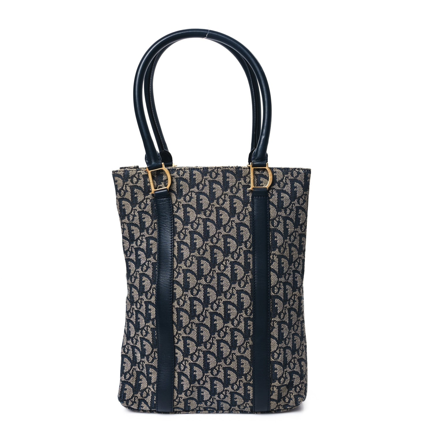 Christian Dior Monogram Tote Blue 1 of 13