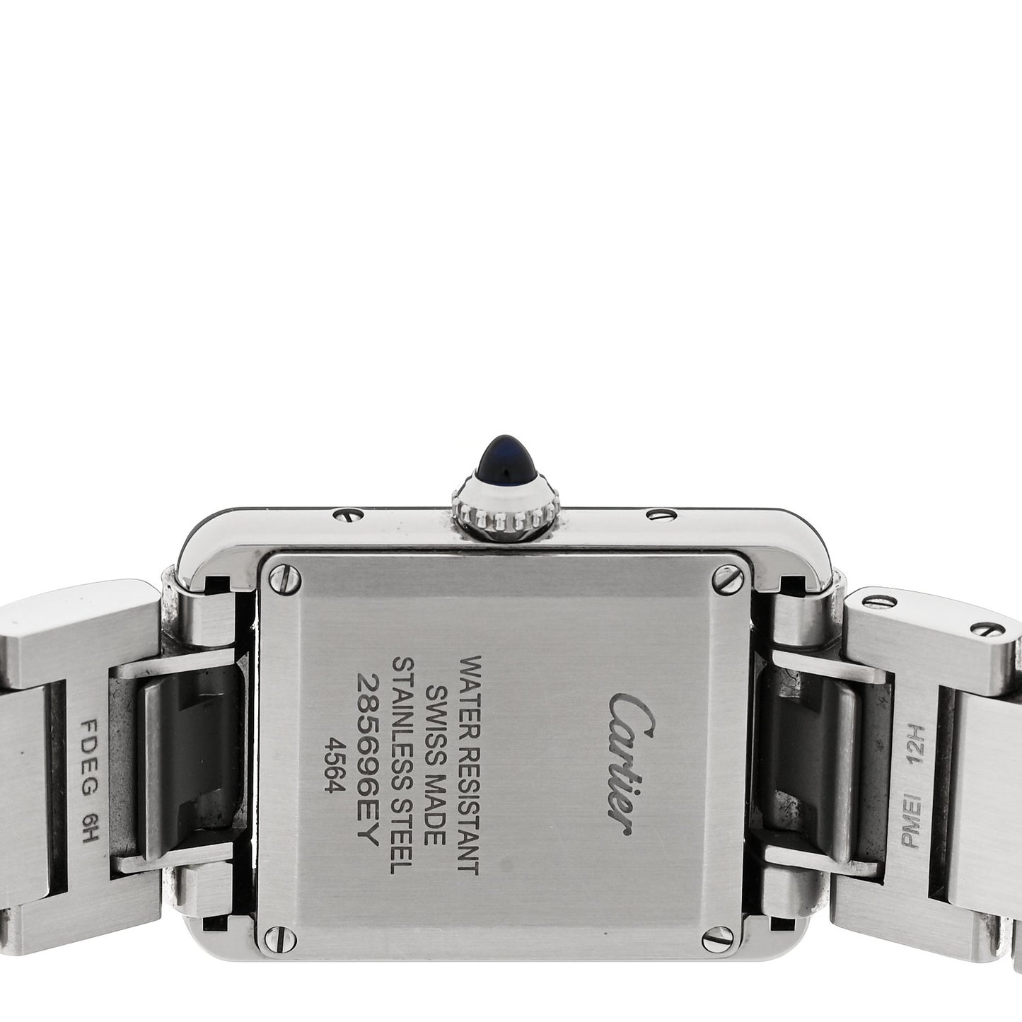 Stainless Steel 22mm Tank Must Quartz Watch