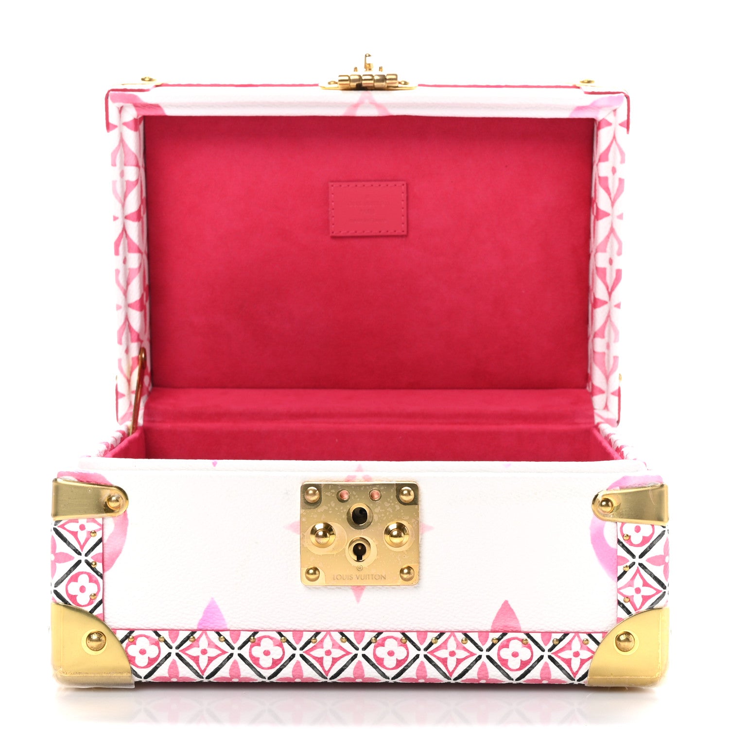Louis Vuitton Monogram LV By the Pool Coffret Tresor 24 Rose 5 of 13