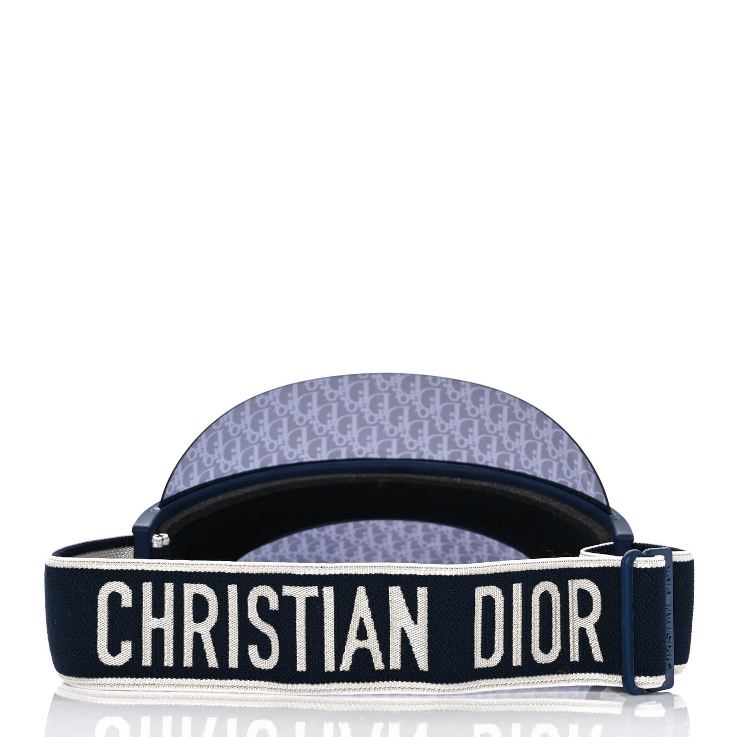 Oblique DiorClub V1U Sun Visor Blue