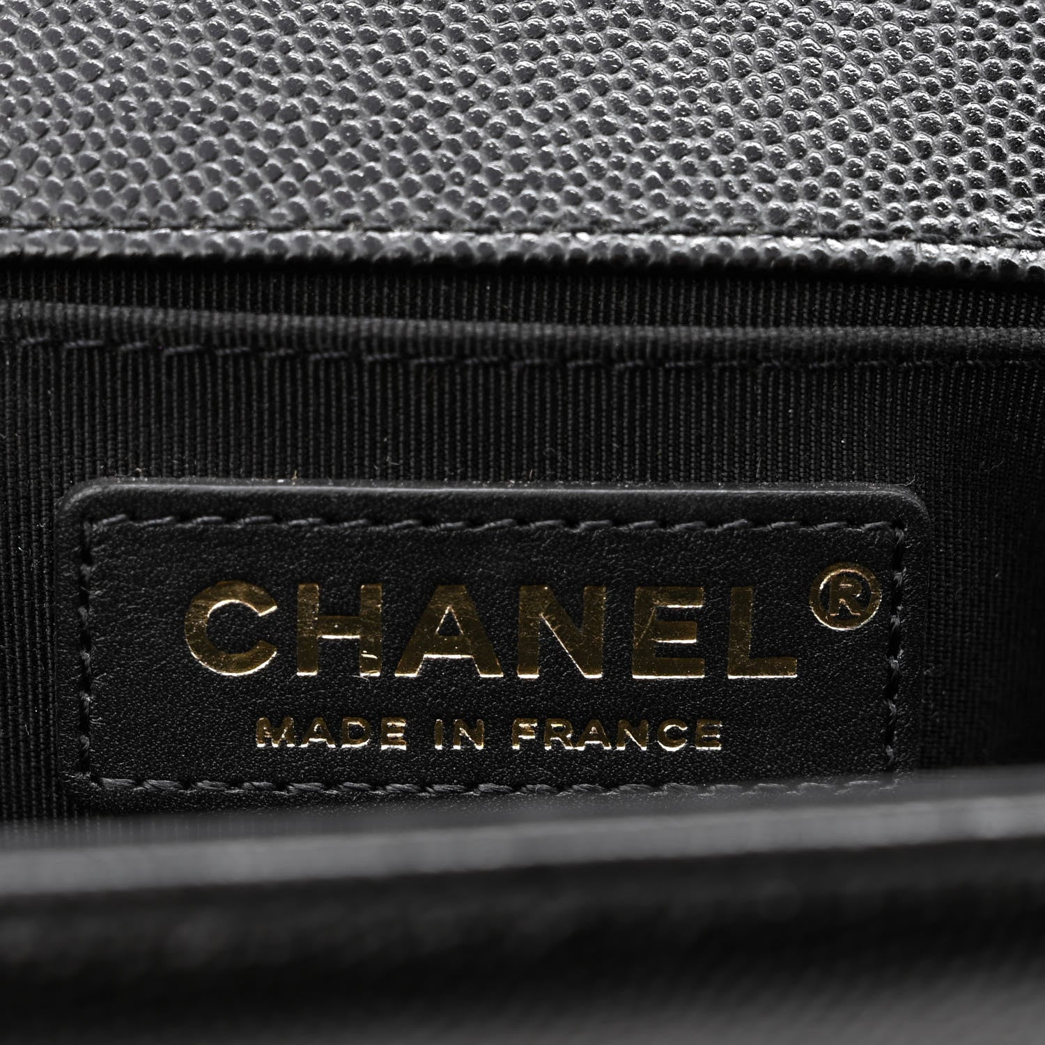 Chanel Caviar Quilted Medium Boy Flap Black 6 of 11